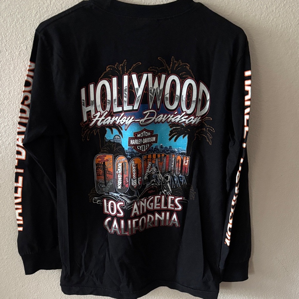 Harley-Davidson Black Hollywood Graphic Tee